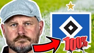 ⚫️🔵⚪️ 100DARUM ist BAUMGART GEANU DER RICHTIGE HSV TRAINER [upl. by Brott311]