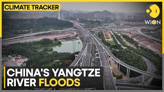 China’s longest river the Yangtze bursts its banks  WION Climate Tracker [upl. by Nylyaj615]