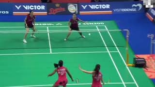 Pearly TanThinaah Muralitharan 🇲🇾 Vs Rin IwanagaKie Nakanishi  Denmark Open 2024 [upl. by Aivek]