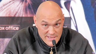 Tyson Fury GOES OFF on Oleksandr Usyk in FIERY press conference • Fury vs Usyk press conference [upl. by Ogu]