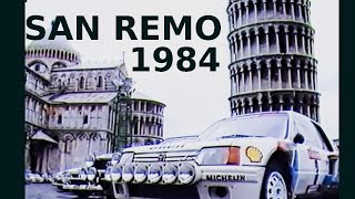 1984 San Remo Rally [upl. by Noreh]