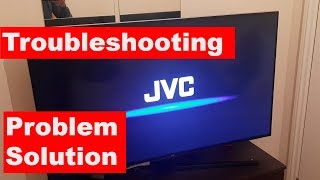 How To Troubleshoot JVC LCD Flat Screen TV  Common Problems amp Solution on JVC TV [upl. by Mavra]