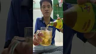 Làm chai nước cho mát mukbang youtubeshorts [upl. by Weisman]