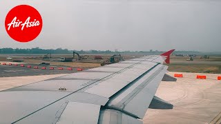 New Taxiway  Thai AirAsia A320200 Full Takeoff and Landing  Chiang Rai CEI  Don Mueang DMK [upl. by Moina]