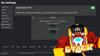 How To Reset Your Roblox PIN If You Forgot It 2024 [upl. by Akirehc]