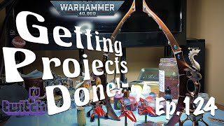 Painting Aeldari Webway Gate Getting Projects Done ep124 [upl. by Islean700]