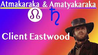 Atmakaraka and Amatyakaraka Case Studies Clint Eastwood [upl. by Steffie]