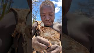 Lovely Food hadzabe tribe Eating Lunchtime 😋😋😋 [upl. by Silevi]