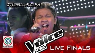 Elha Nympha sings Emotions  Live Finals  The Voice Kids Philippines 2015 [upl. by Skilken747]