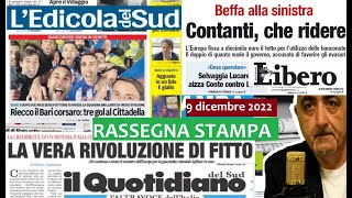 Rassegna stampa del 9 dicembre 2022 [upl. by Ruperta]