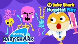 🎃NEW Halloween Monsters Visit Baby Shark Doctors Hospital  Hospital Play  Baby Shark Official [upl. by Otreblaug602]