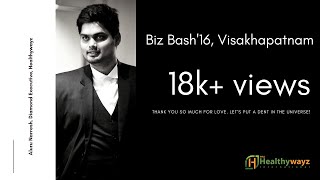 Aluru Narresh full speech  Biz Bash16 VizagGenething Healthyways LLP [upl. by Sarina]