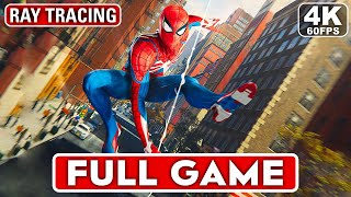 SPIDERMAN REMASTERED PC Gameplay Walkthrough Part 1 FULL GAME 4K 60FPS ULTRA  No Commentary [upl. by Edasalof]