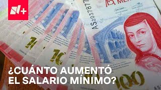 Salario Mínimo en 2024 ¿Cuánto aumentó en México  Despierta [upl. by Emiline20]