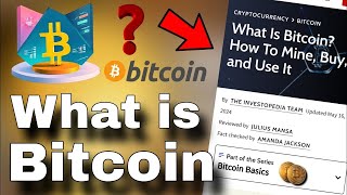 What is Bitcoin How To Mine Buy and Use it Full information [upl. by Yeleek]