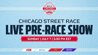 Live Chicago Street Race prerace show  NASCAR [upl. by Adnana]