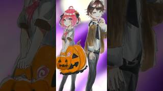 【小6が描いてみた】カラフルピーチ🎃【ハロウィン総集編👻】12人のハロウィン衣装！ [upl. by Drarehs]