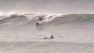 kayak surfing at kimmeridge southern england [upl. by Mccollum]