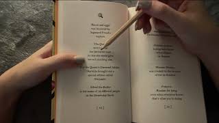 ASMR  Super Relaxing Book Reading 2024 Facts  Clicky Whispers [upl. by Jolanta]