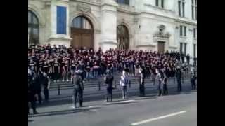 Magyar szurkolók Bukarestben Hungarian ultras in bucharest [upl. by Leirum]