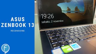 ASUS ZENBOOK 13 UX333FN RECENSIONE del notebook più piccolo al mondo [upl. by Eitsim]