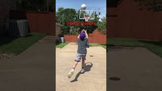 Bro 2 Granny Style trickshots basketball granny [upl. by Kata]