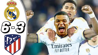 Real Madrid vs Atletico Madrid 63  All Goals amp Highlights  2024 [upl. by Annaesor]