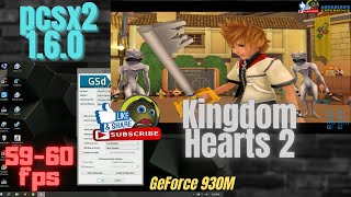 Kingdom Hearts 2 PCSX2 Best Settings  160 on PC 5960FPS [upl. by Gav]