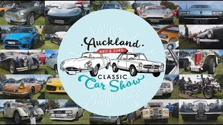 The Auckland Brit and Euro Classic Car Show  Lloyd Elsmore Park 2018 [upl. by Ttehr]