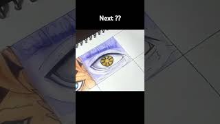 isshiki otsutsuki eye drawing shortsnarutodrawinganime [upl. by Edivad]