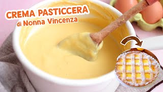 CREMA PASTICCERA di mia Nonna Vincenza ❤️ vellutata e facilissima  LifeampChiara [upl. by Sacksen]