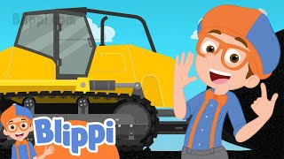 Bulldozer Song｜BLIPPI｜Childrens Music｜Trucks For Kids｜Geckos Songs [upl. by Aciraa]