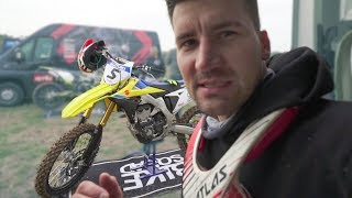 Suzuki RMZ 450 2018 Erster Motocross Vlog [upl. by Elidad]