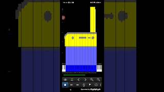 MIDI Art  Samsung Galaxy C1100 in Ukrainian style midiart [upl. by Oniluap]