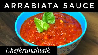 How To Make Arrabiata Sauce  Arrabiata Sauce  Easy Arrabiata Sauce  Red Pasta Sauce [upl. by Sollars]