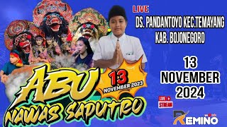 live jaranan ABU NAWAS SAPUTRO pandantoyo temayang BOJONEGORO 13 NOV 2024 [upl. by Collar]