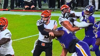 Ravens Controversial Win Over Bengals Had Defensive Holding Roughing Passer Violations  Were They [upl. by Zorine]