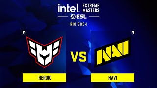 Heroic проти NAVI  IEM Rio 2024 [upl. by Catima]