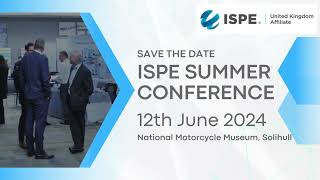 ISPE Summer Conference 2024 [upl. by Kcirdor518]