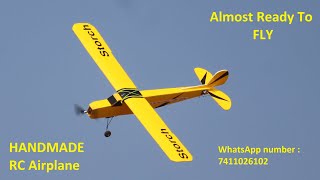 For Sale  Beginner plane  RC Airplane  RC plane  HANDMADE airplane [upl. by Ajssatsan]