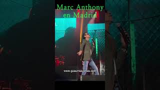 Marc Anthony concierto en Madrid cantando PA´LLÁ VOY en directo MarcAnthony Madrid PalláVoy [upl. by Aicetal]