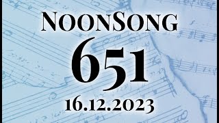 NoonSong Samstag 16 Dezember 2023 1200 mit Chormusik a cappella von Orlando di Lasso Pachelbel [upl. by Burnie]