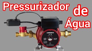 ✅ Pressurizador de Água Pl20 20 Mca 220V Lorenzetti7541017 VermelhoPreto Pequeno [upl. by Gairc]