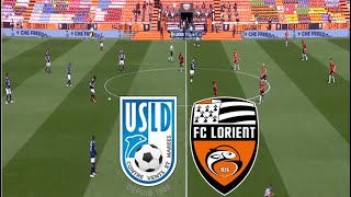 FC Lorient vs USL Dunkerque 42 Résumé  Ligue 2  20242025 [upl. by Phedra]