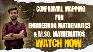 COMPLEX ANALYSISCONFORMAL MAPPINGBTECHMATHSMSCCSIRUGCNETJRFBASICpart1 [upl. by Annaohj]