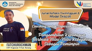 Jurnal Refleksi Dwimingguan 8 Model Driscoll [upl. by Anavlis]