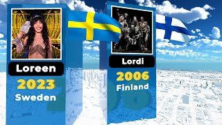 Last 30 winners of Eurovision Song Contest winners [upl. by Aleit]