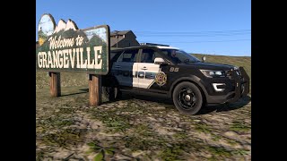 CONVOY ATS EXPANSIONGRANGERVILLE POLICE RP AMERICAN TRUCK SIMULATOROFFICER JAMES KNOTREEL [upl. by Apicella]