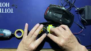 Connecting the 10 volt DC charger to the main body due to ixo electric driver charger failure [upl. by Tera]