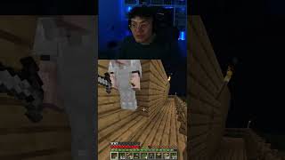 NON CREDERAI COME HA COSTRUITO CASA QUESTO GIOCATORE minecraft shorts gaming italia [upl. by Attelliw]